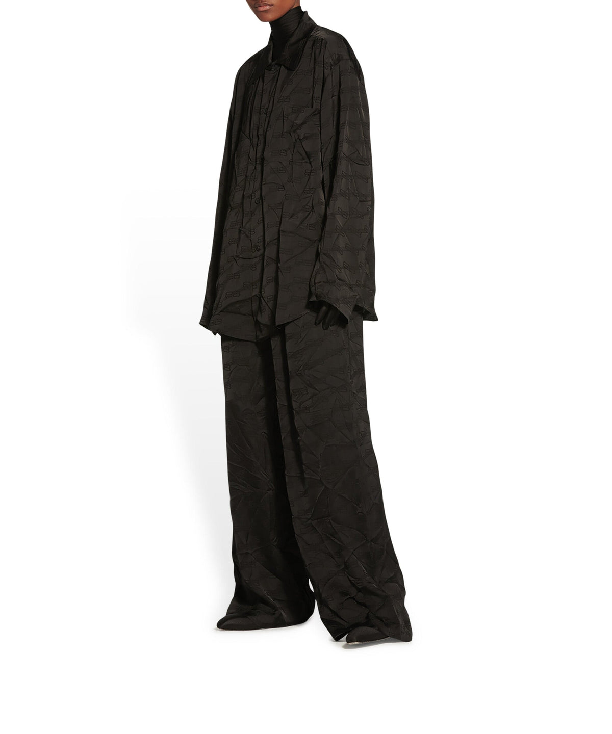 BB Monogram Minimal Shirt - Black