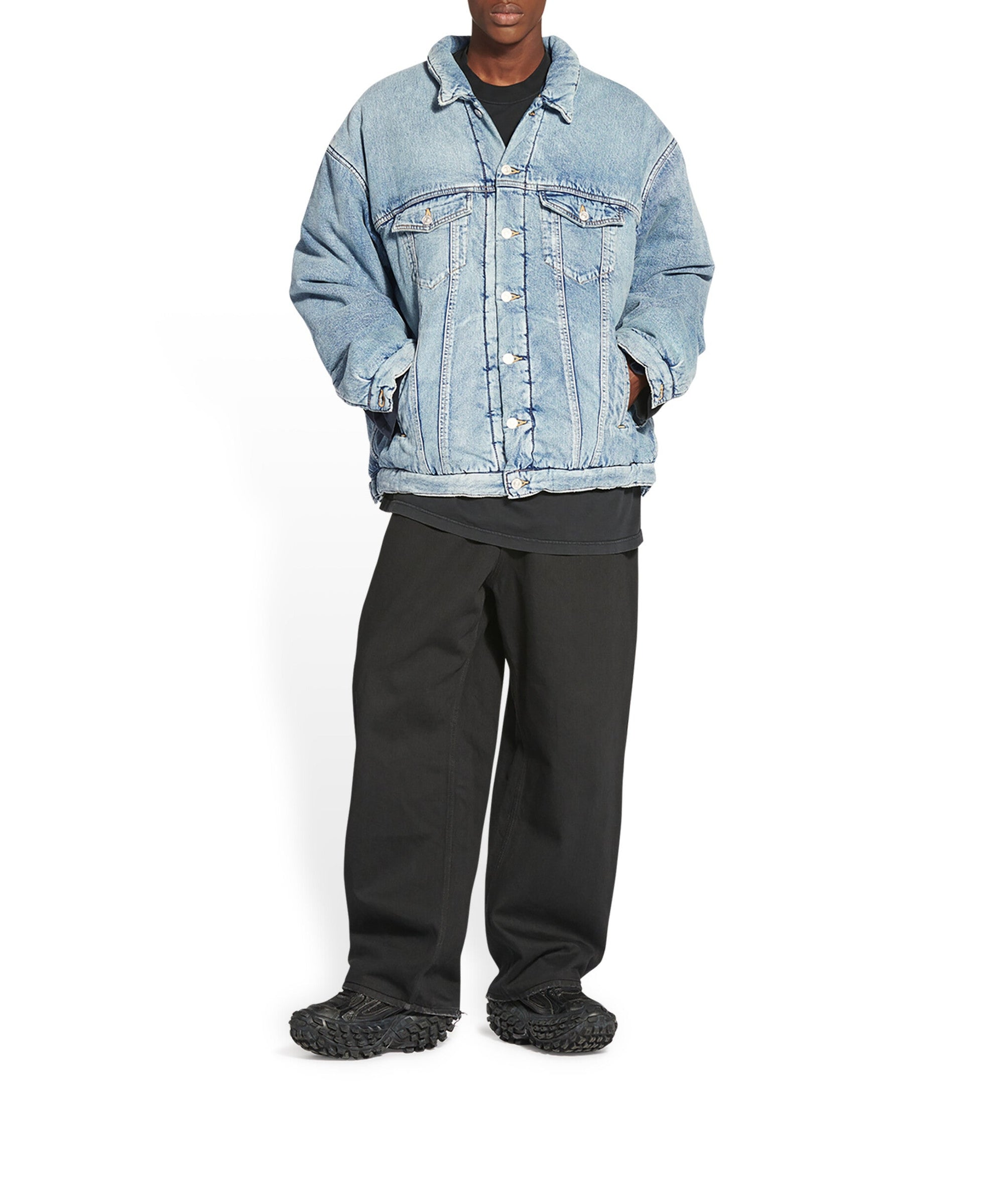 Padded Jacket - Pale Blue