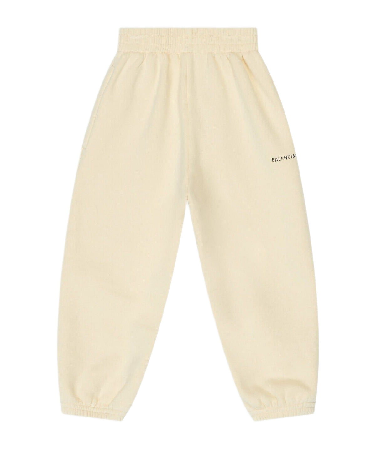 Kids Balenciaga Jogging Pants - Cream & Black