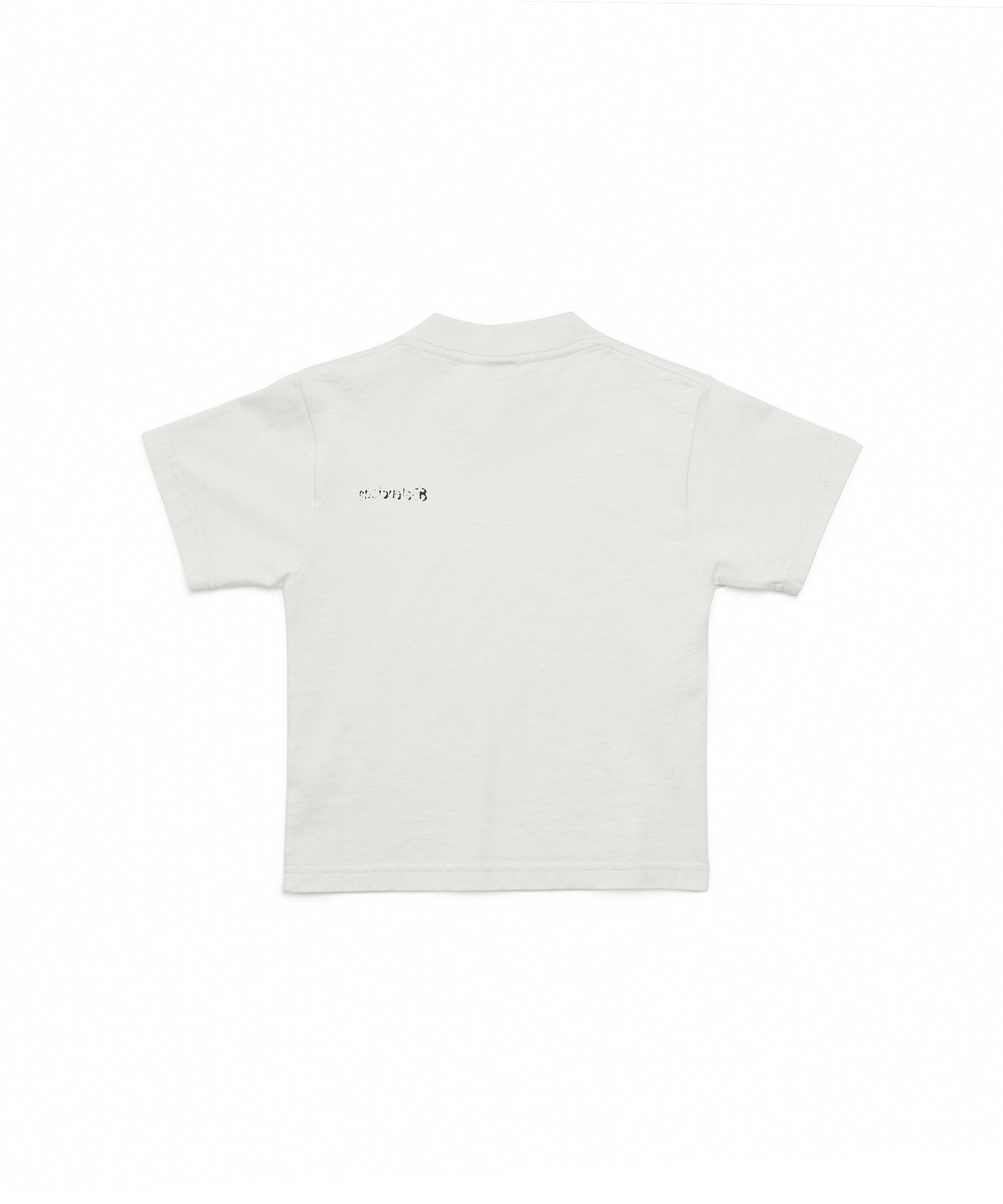 Kids Hand-Drawn BB Corp T-Shirt - Dirty White & Black