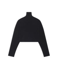 Cropped Sweater - Black