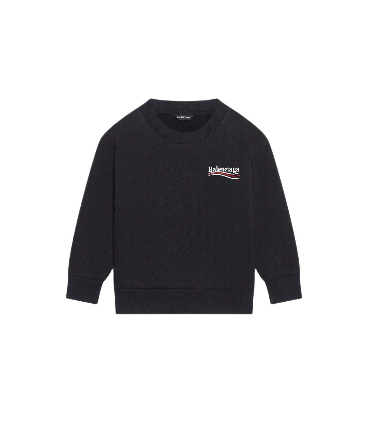 Kids Political Campaign Sweatshirt - Black & White