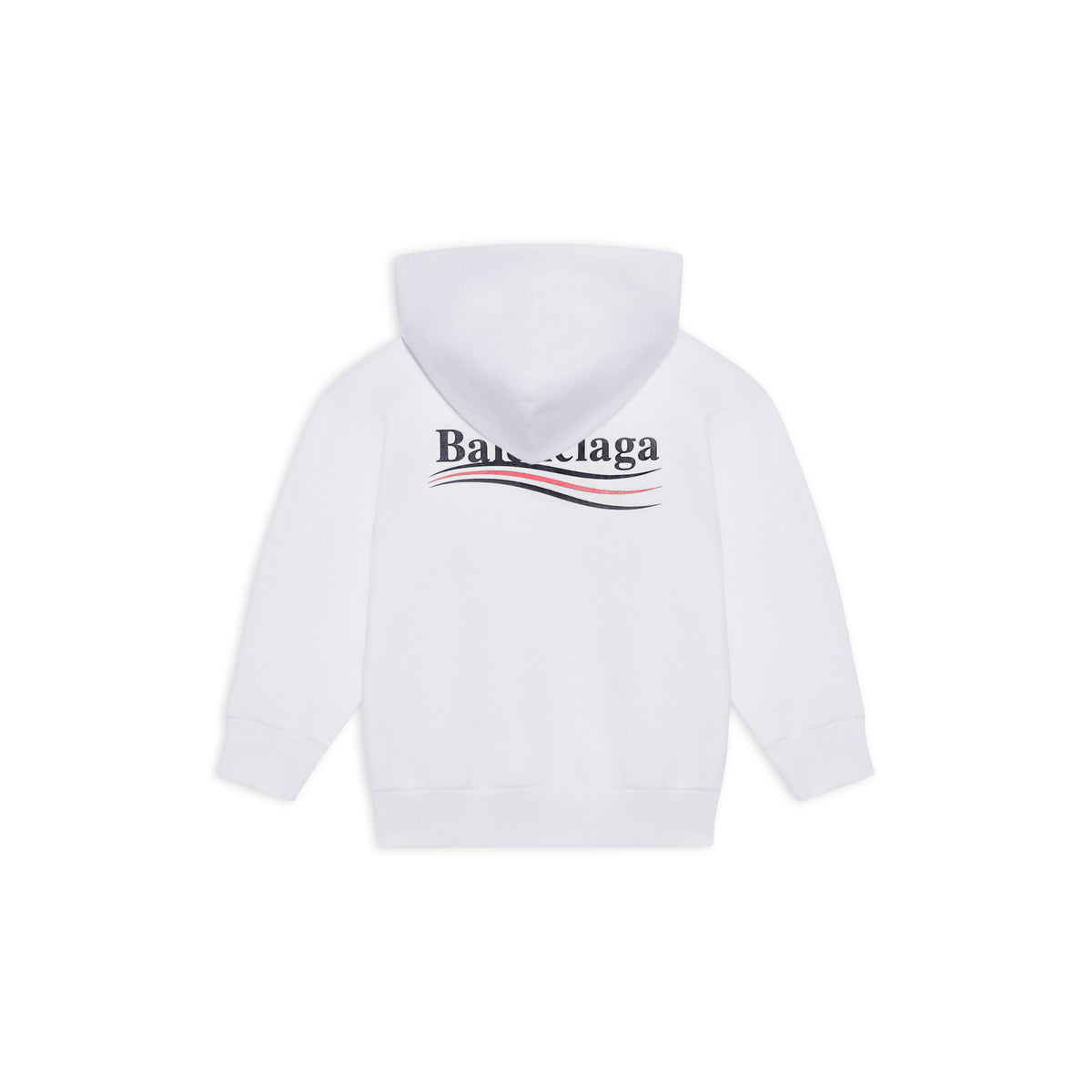 Political Campaign Hoodie - White & Black