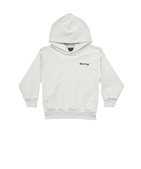 Kids Political Campaign Hoodie - Dirty White & Black