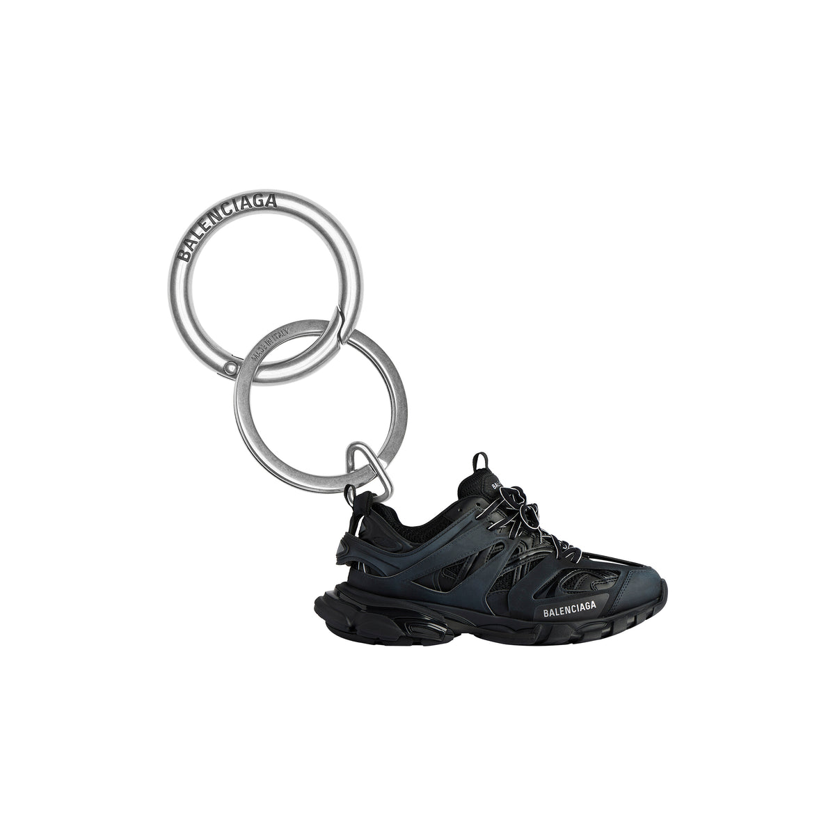 Track Keychain - Black