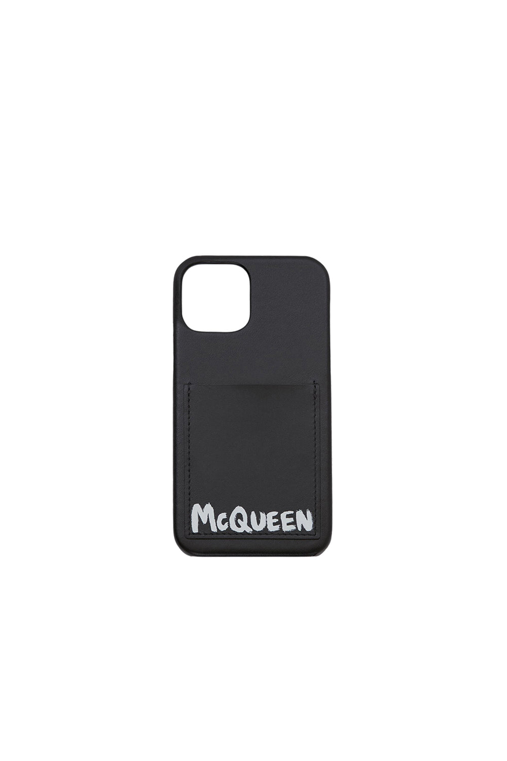 Mcqueen Graffiti black & cocoa Iphone 12 Pro Case - Black & Cocoa