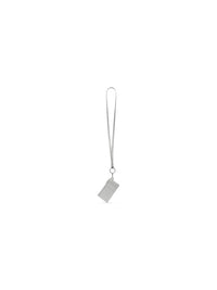 Car Card Case silver On Keychain - Silver