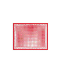 Bistro Table Set - Red & White