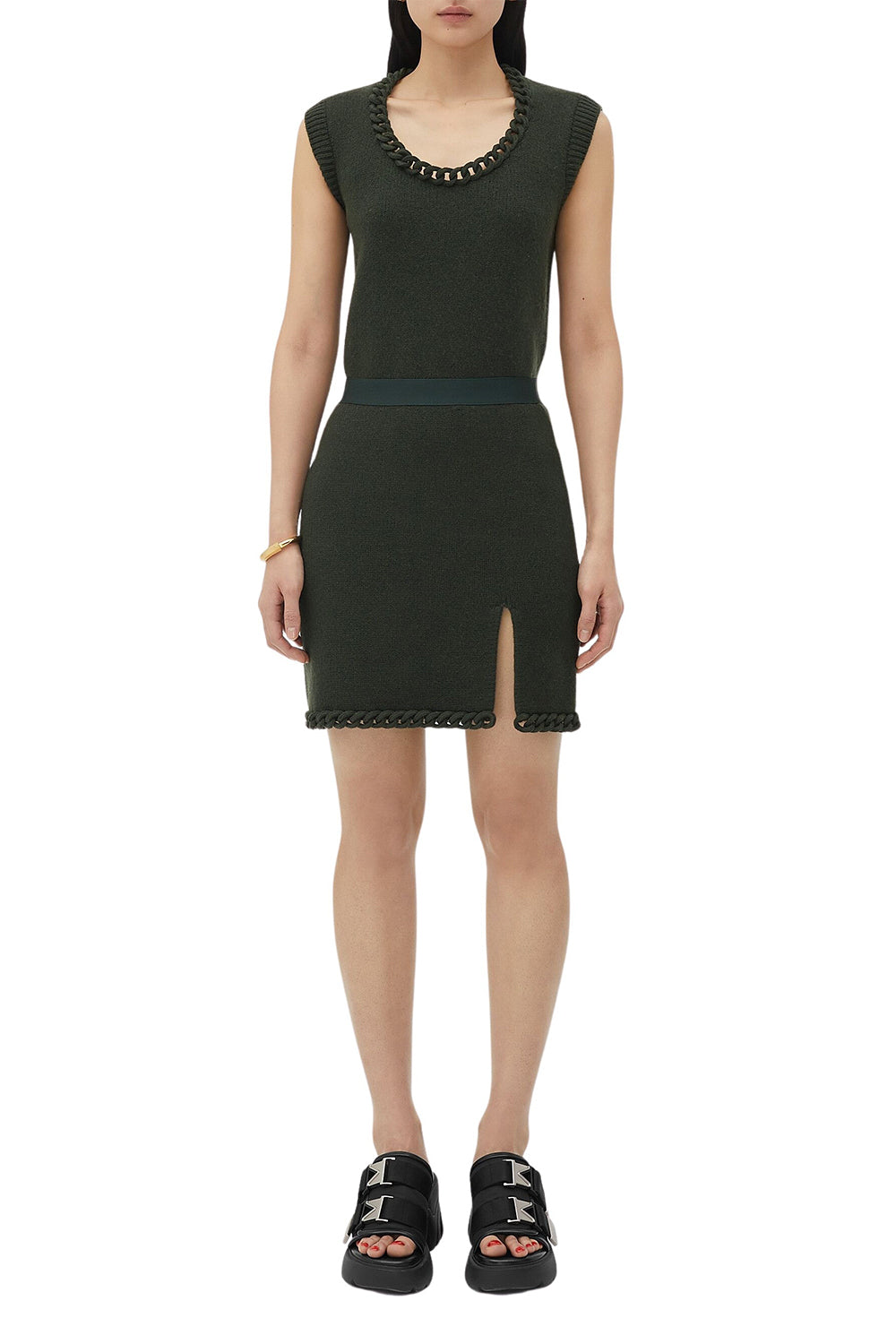 Camel & ebony Skirt - Camel & Ebony