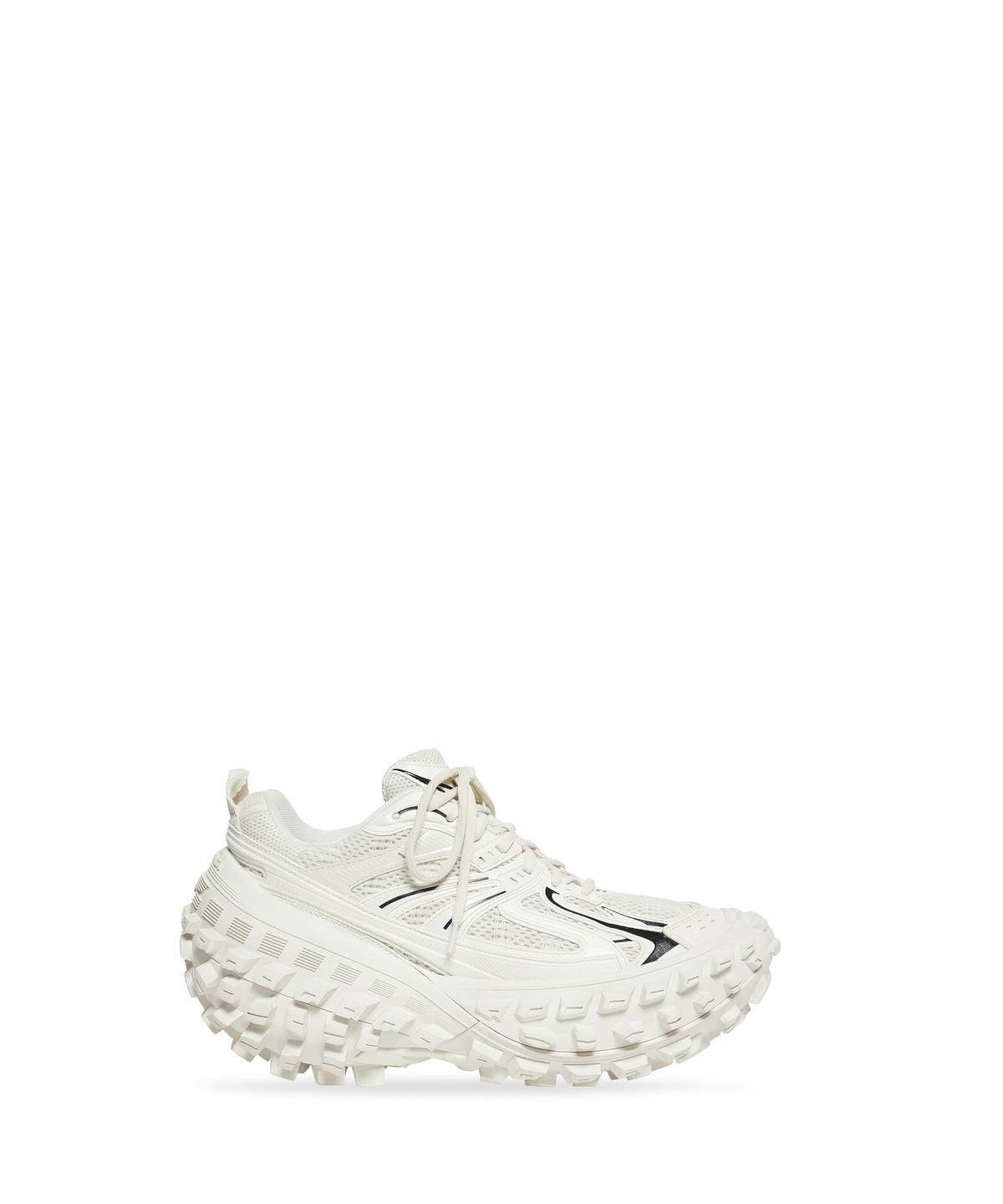 Bouncer Sneakers - Eggshell & Black