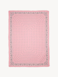 Large pink & black Bandana - Pink & Black
