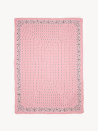 Large pink & black Bandana - Pink & Black