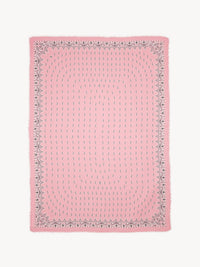 Large pink & black Bandana - Pink & Black