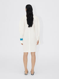 Mystic white Dress - Mystic White & Vrv