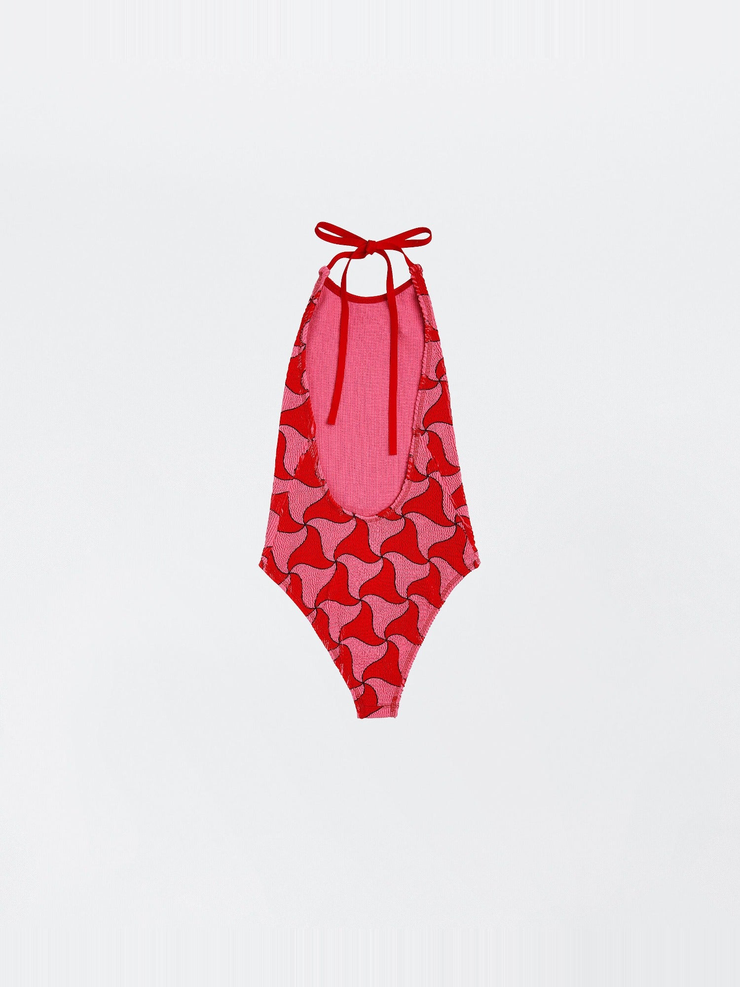 Scarlet pink & red Swimsuit - Pink & Red
