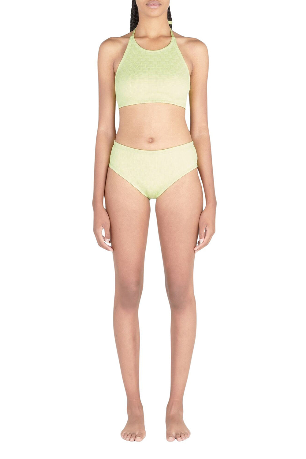Mini interlock Seagrass silt green Bikini - Silt Green
