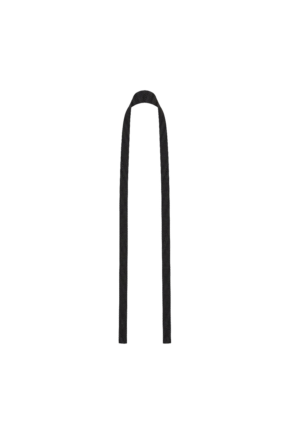 Scarf grigio black & black Scarf - Grigio Black & Black