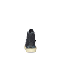 Paris High Top black Sneakers - Black