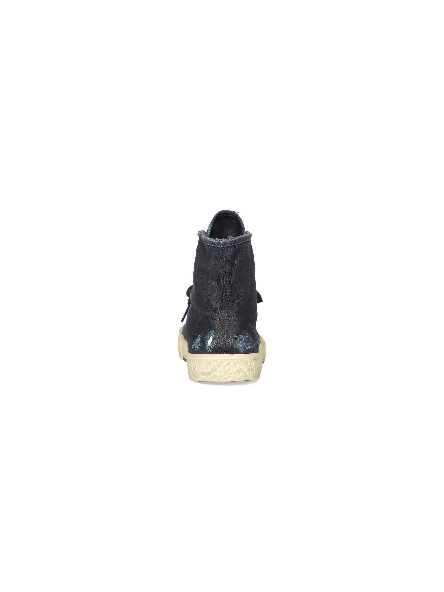 Paris High Top black Sneakers - Black