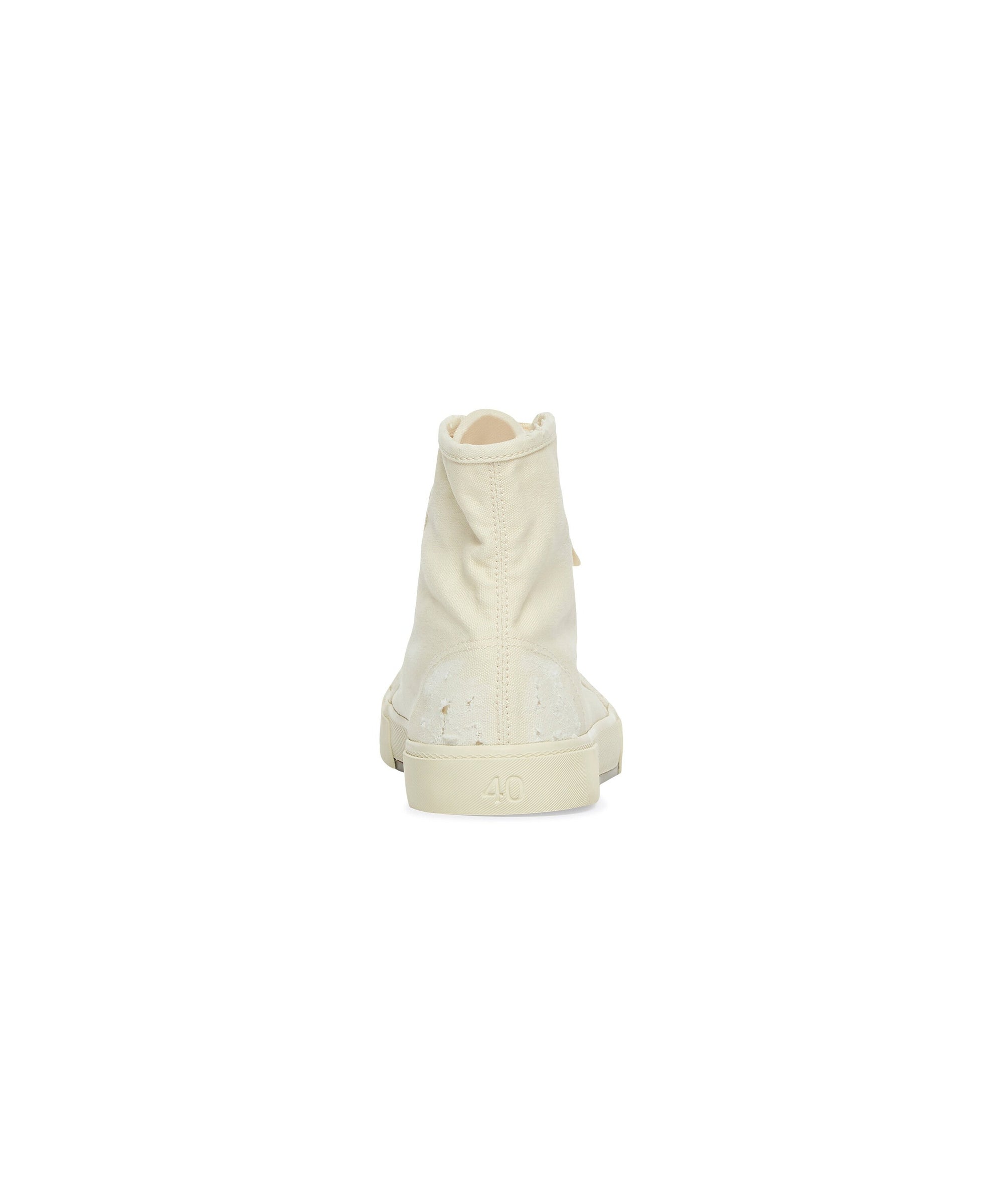 Paris High Top Sneakers - Dirty White