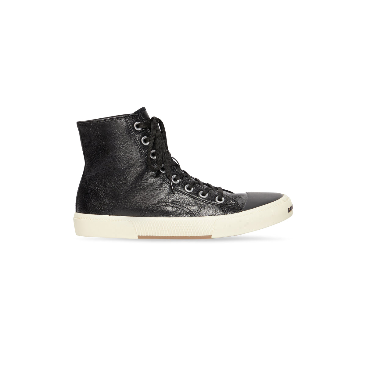 Paris High Top Sneakers - Black