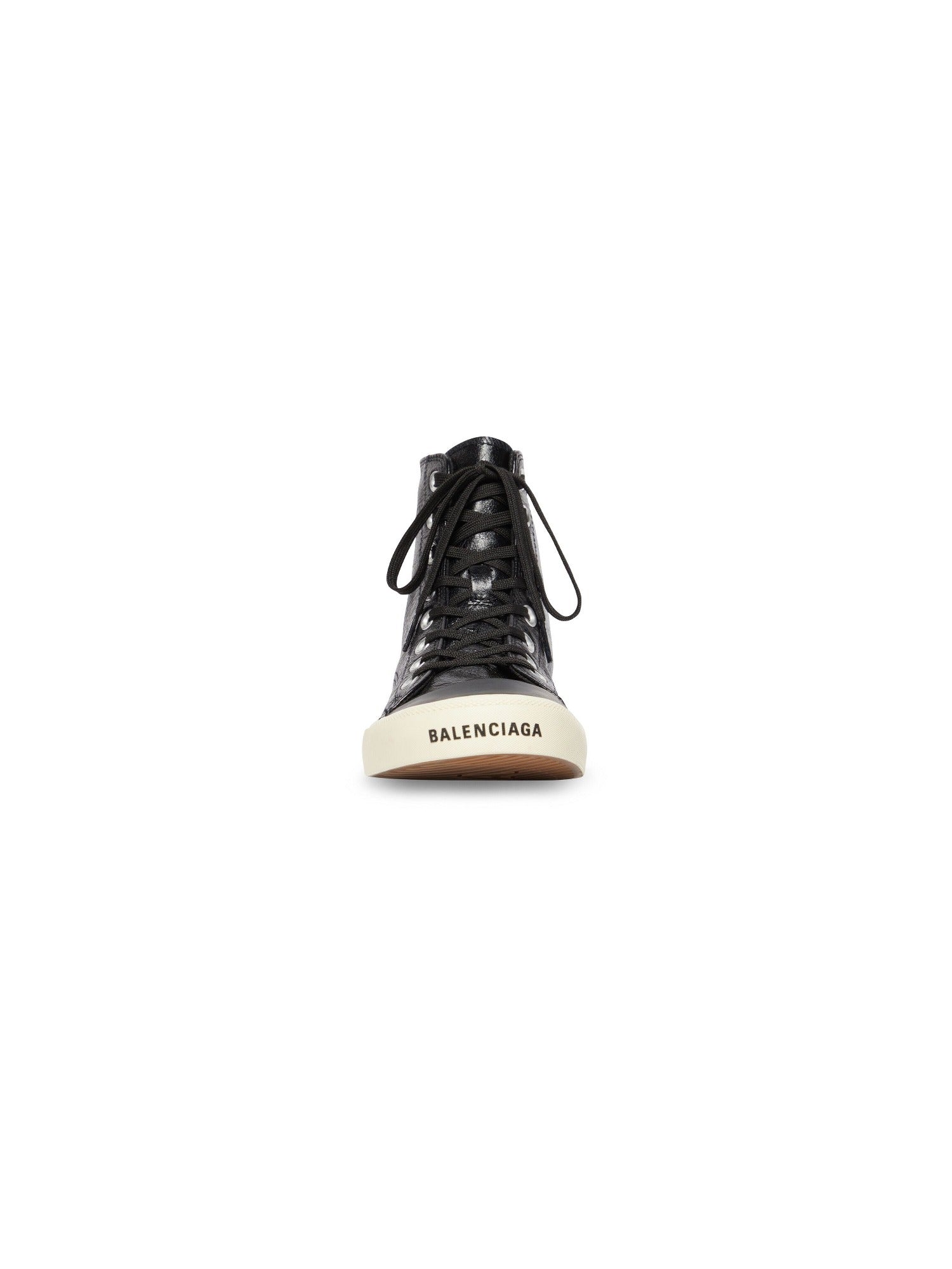 Paris High Top black Sneakers - Black