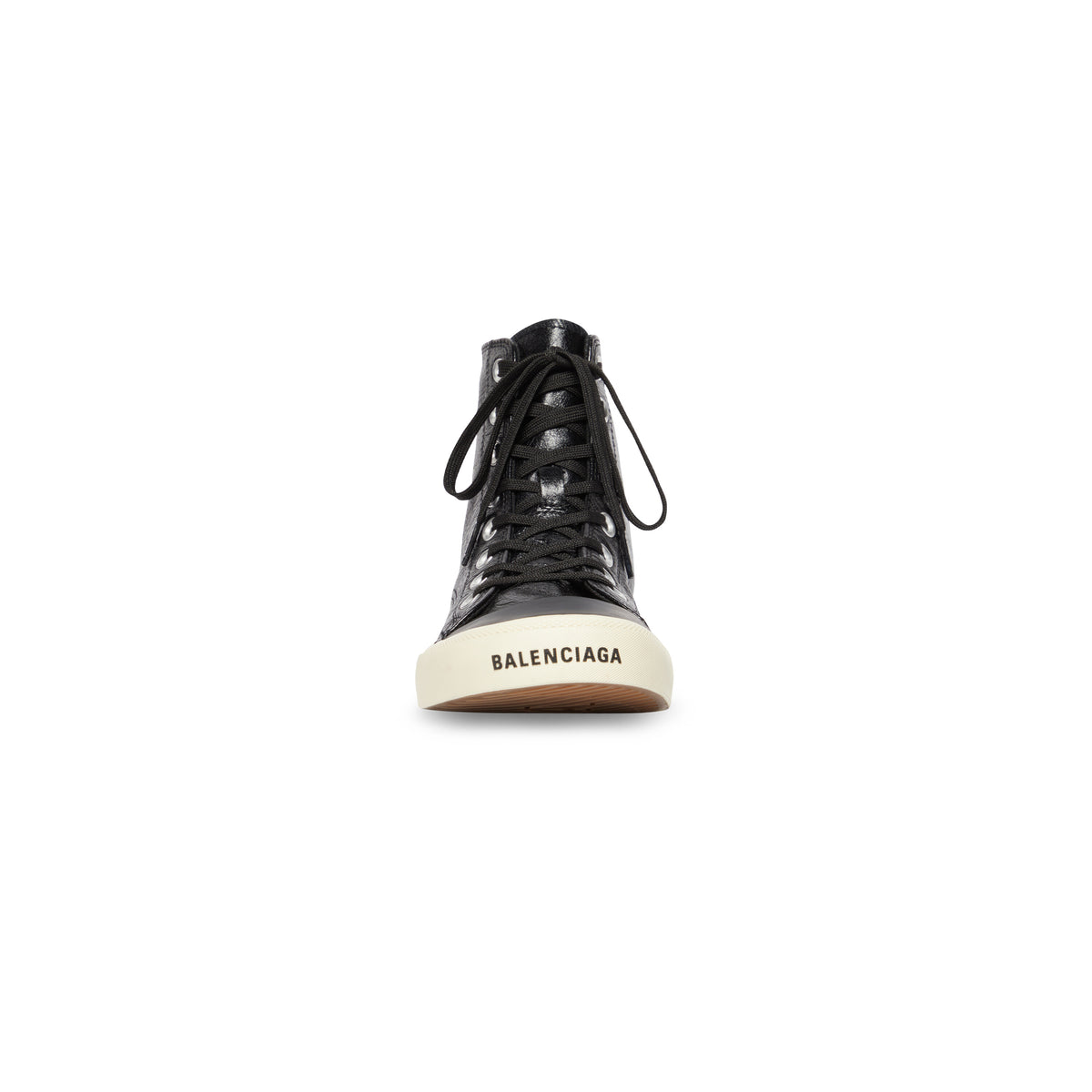 Paris High Top Sneakers - Black