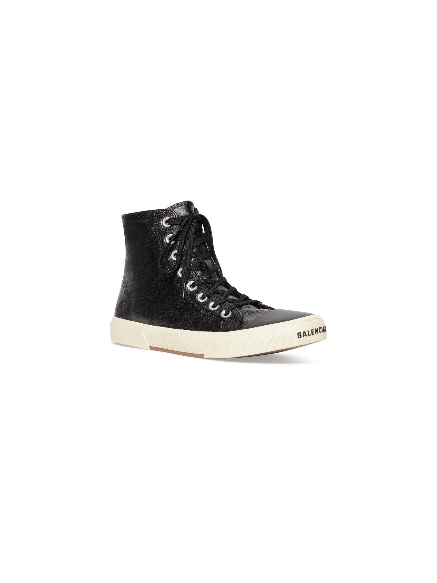 Paris High Top black Sneakers - Black
