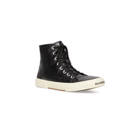 Paris High Top Sneakers - Black