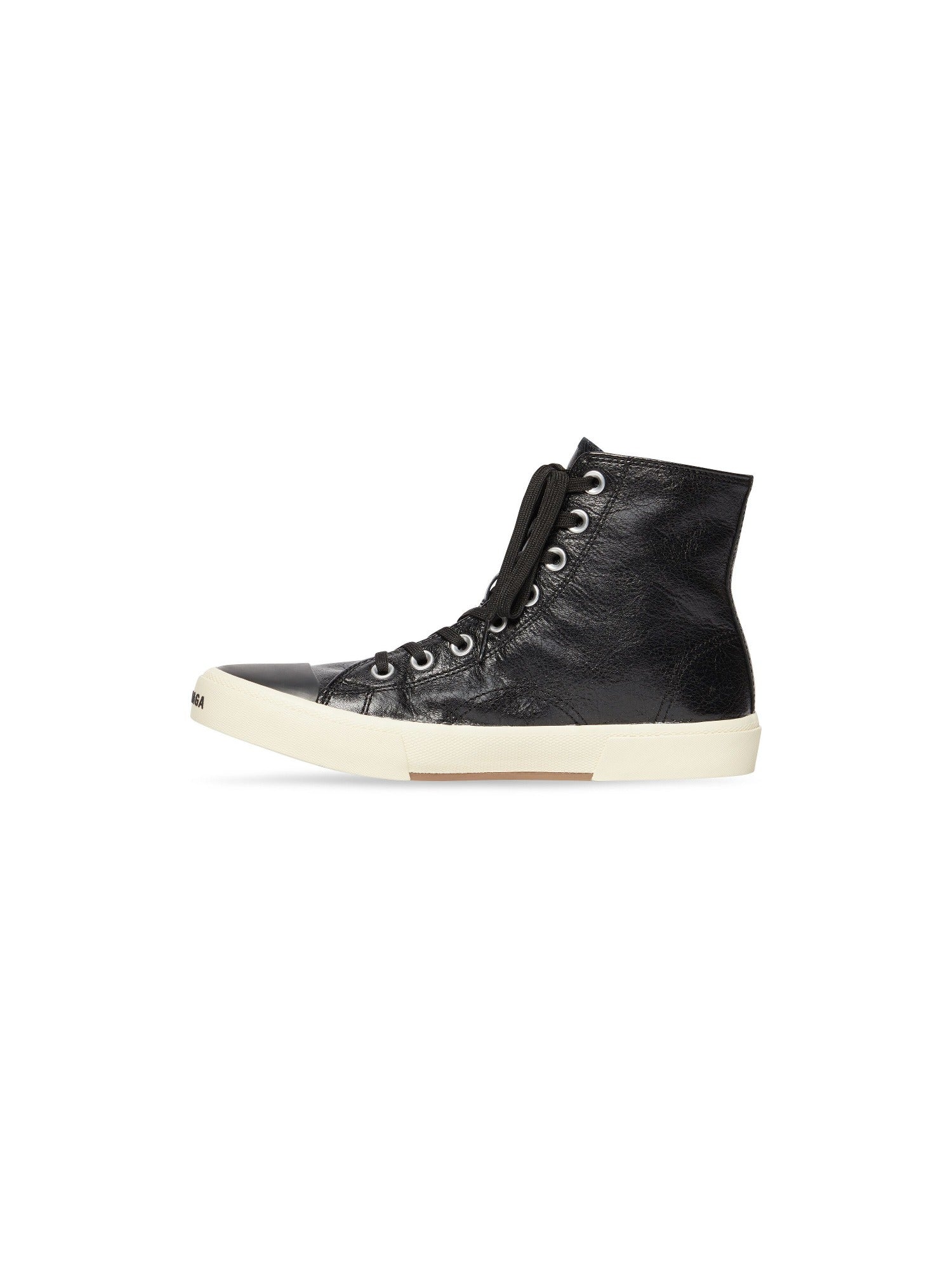 Paris High Top black Sneakers - Black