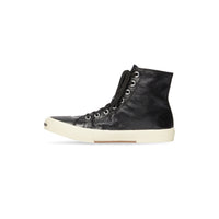 Paris High Top Sneakers - Black