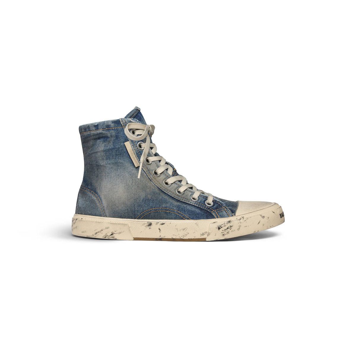 Paris High Top Sneakers - Blue