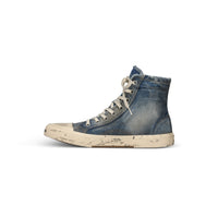 Paris High Top Sneakers - Blue