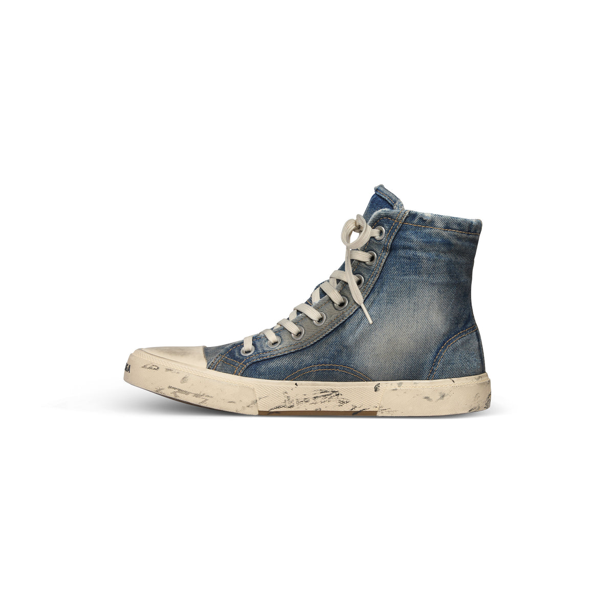 Paris High Top Sneakers - Blue