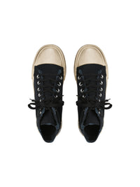 Paris High Top Graffiti black Sneakers - Black