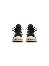 Paris High Top Graffiti black Sneakers - Black