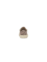 Paris Low Top BB Monogram dark mink grey & brown Sneakers - Dark Mink Grey & Brown