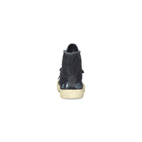 Paris High Top Sneakers - Black & White