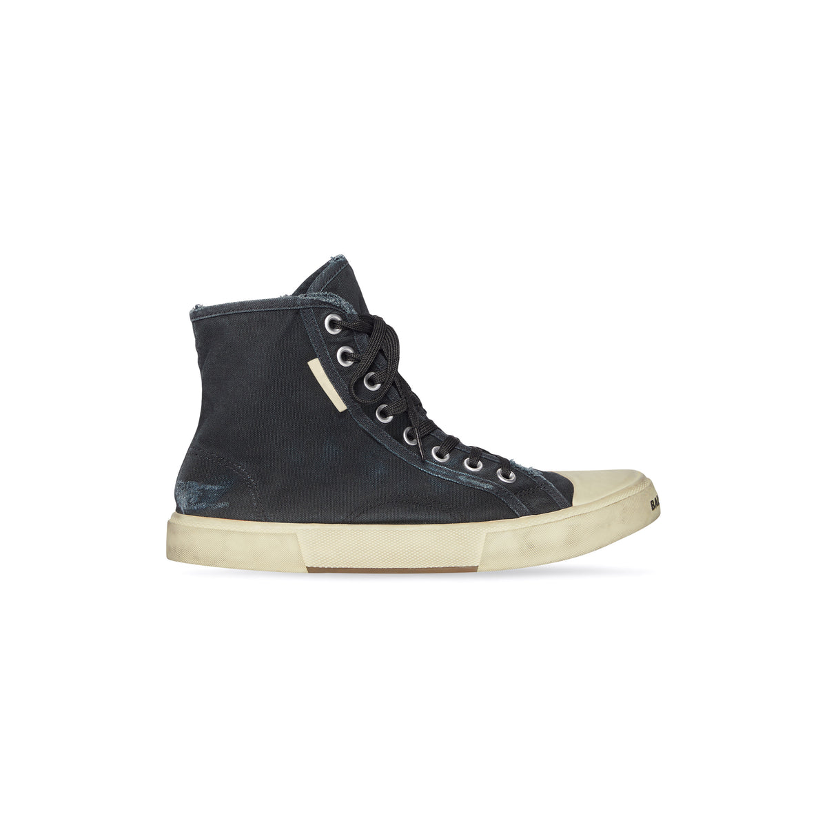 Paris High Top Sneakers - Black & White