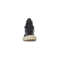 Paris High Top Sneakers - Black & White