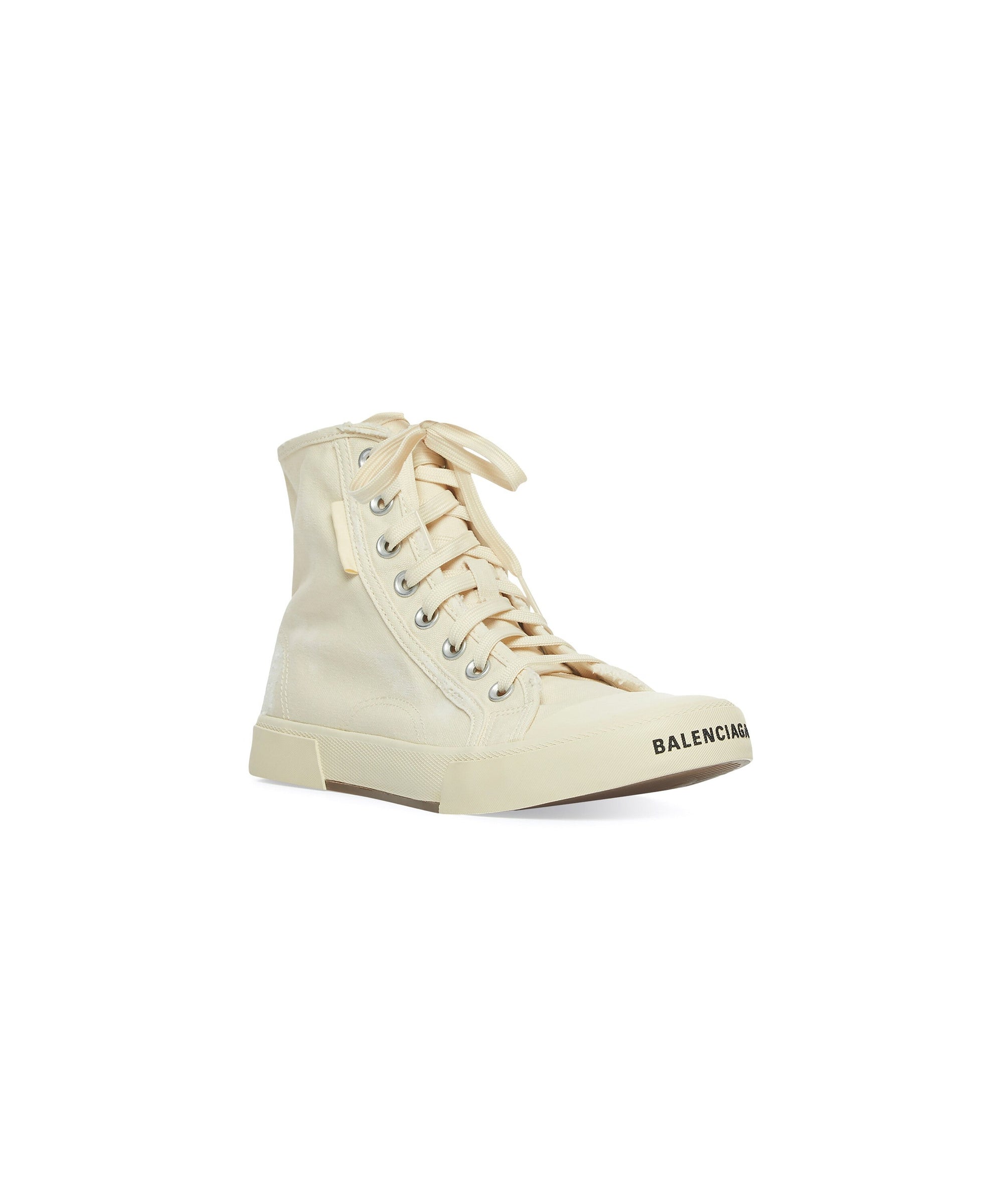 Paris High Top Sneakers - Dirty White