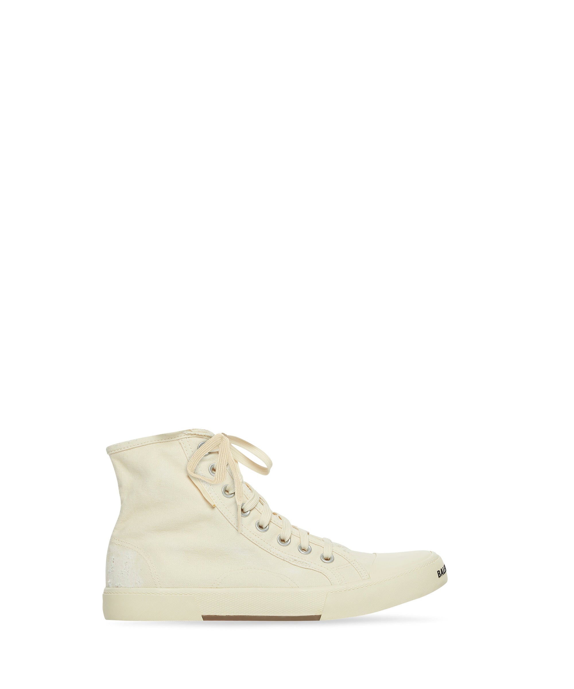 Paris High Top Sneakers - Dirty White