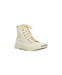 Paris High Top Sneakers - Dirty White