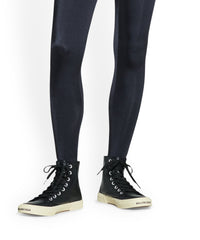 Paris High Top Sneakers - Black