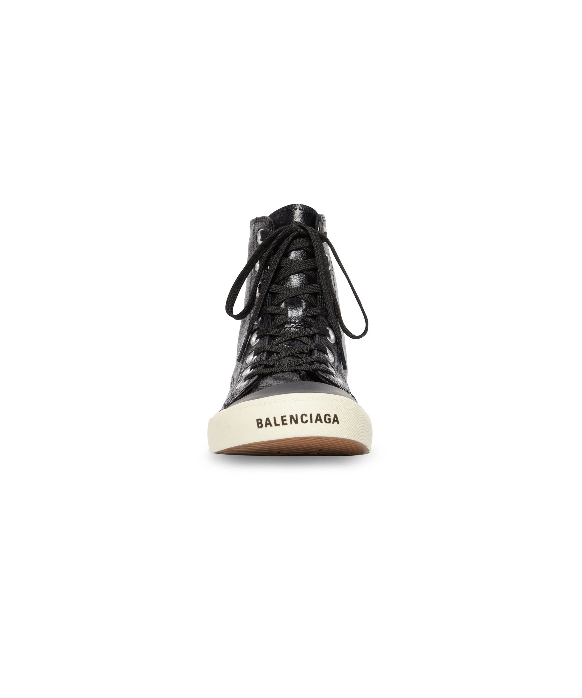 Paris High Top Sneakers - Black