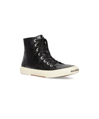Paris High Top Sneakers - Black