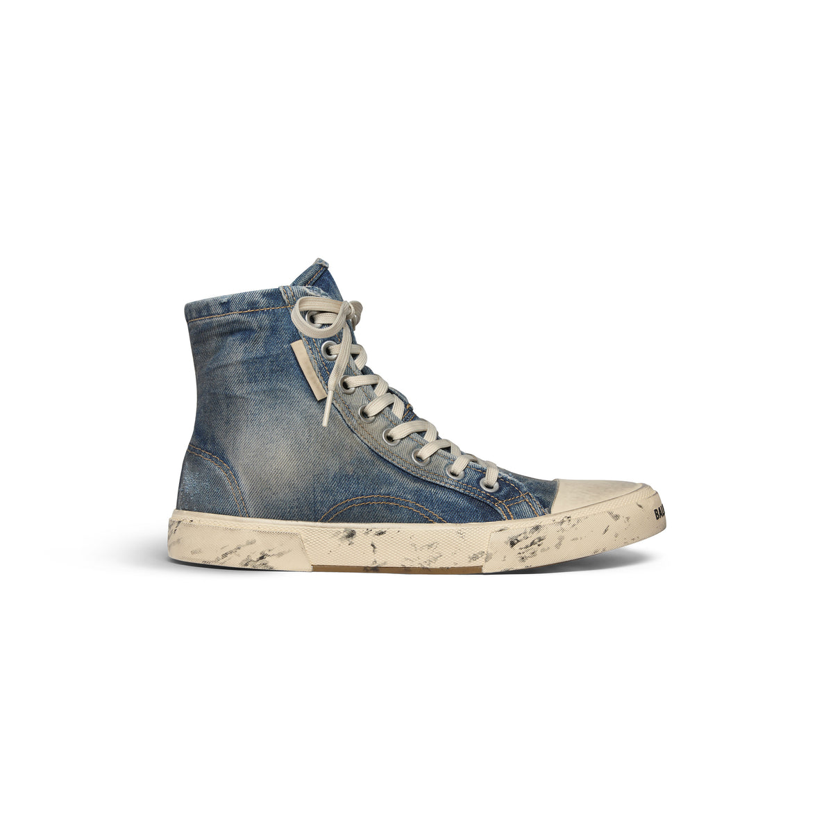 Paris High Top Sneakers - Blue