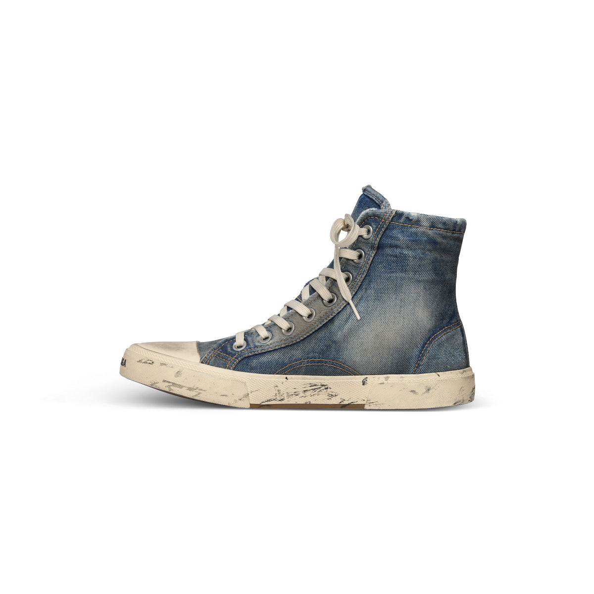 Paris High Top Sneakers - Blue