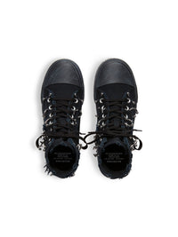 Paris High Top with piercings black Sneakers - Black
