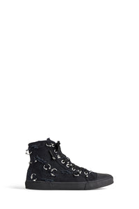 Paris High Top with piercings black Sneakers - Black